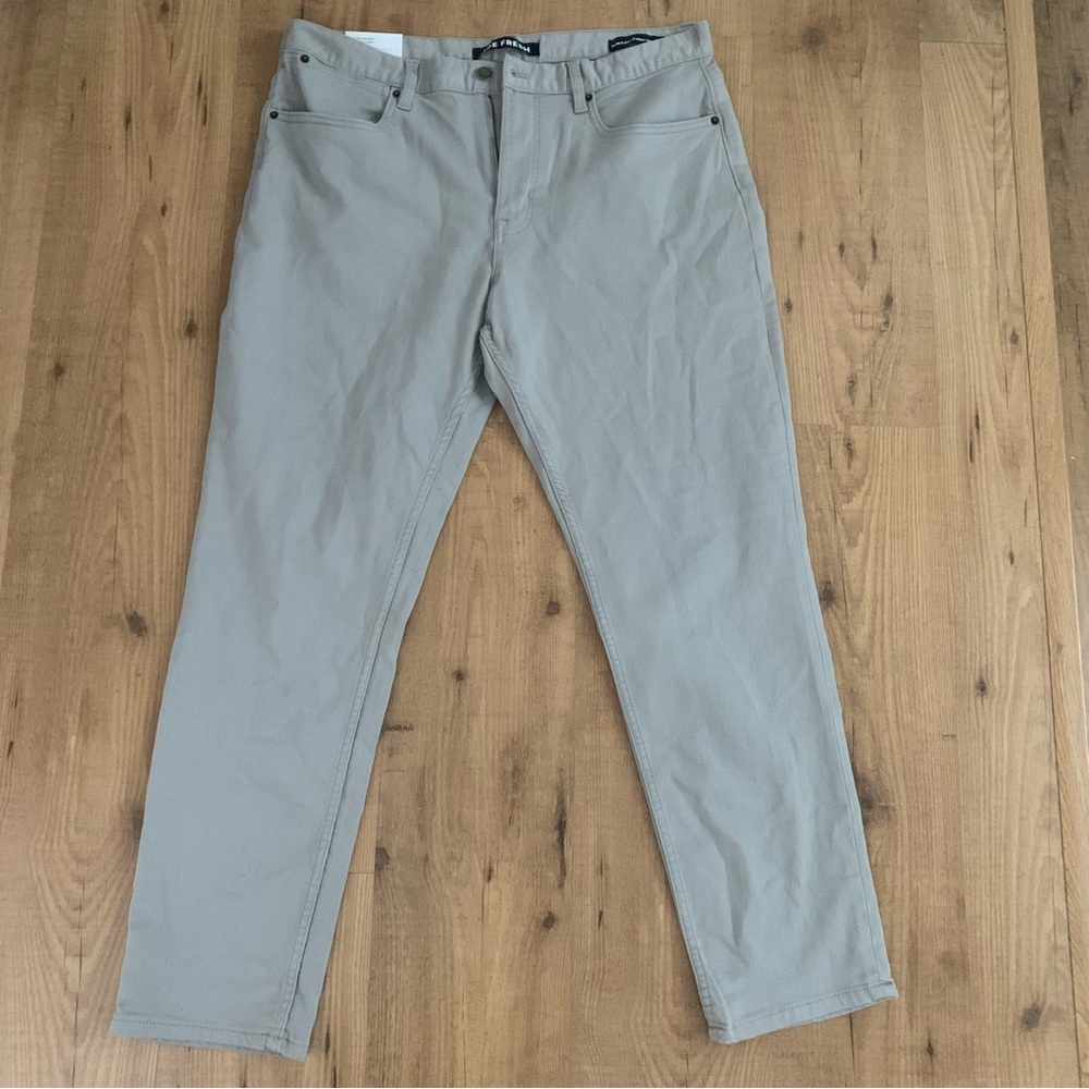 NWT Joe Fresh Slim Straight Beige Denim/Jeans